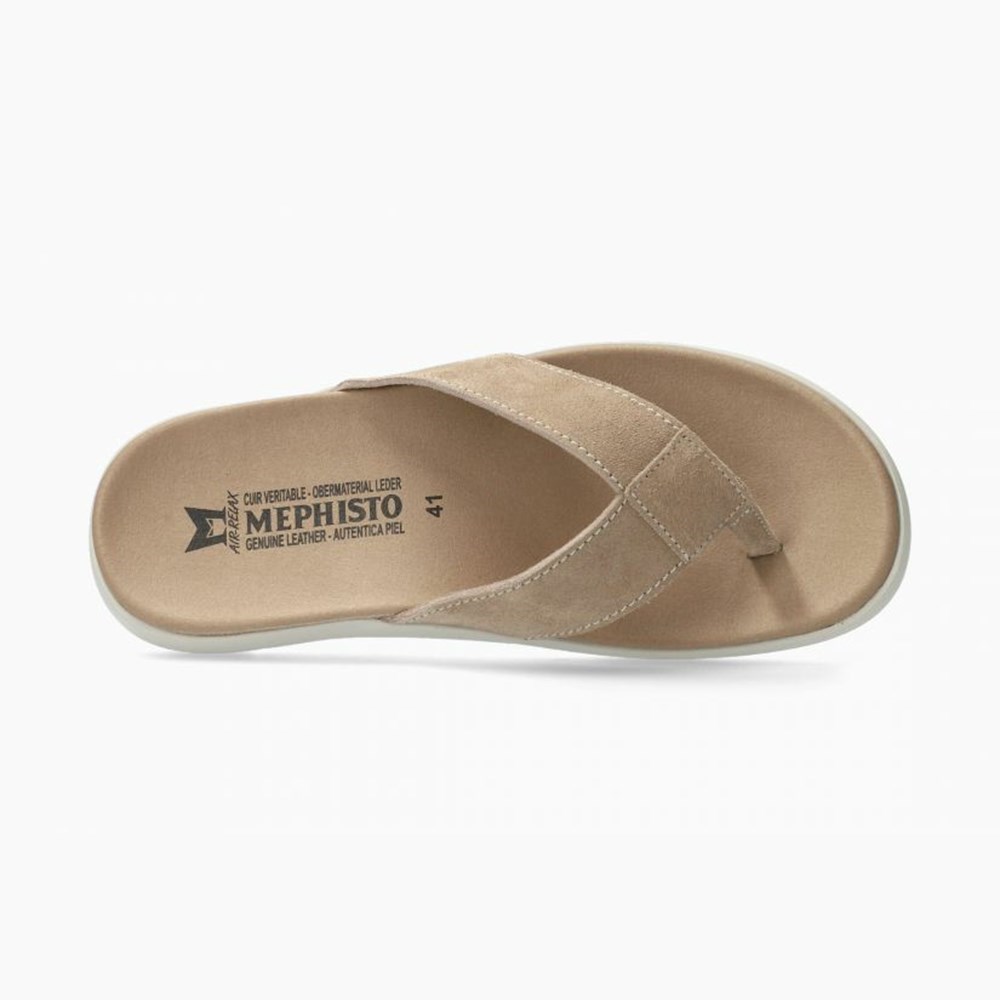 Mephisto Charly Sandaler Herre Beige | BZXM-58312