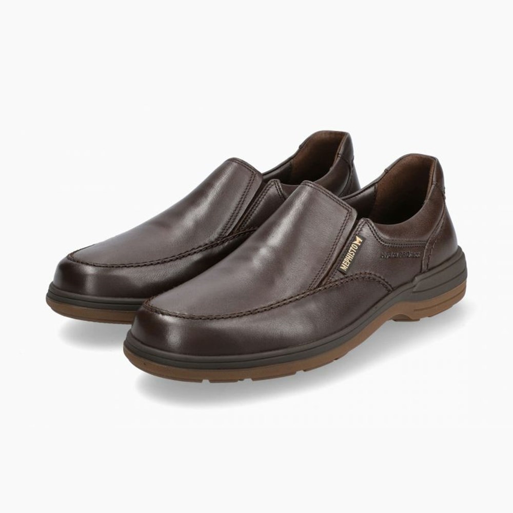Mephisto Davy Slip On Herre Brune | UGIR-68321