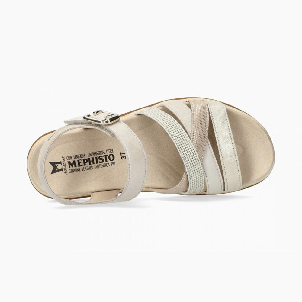 Mephisto Doria Sandaler Dame Sliver | DCSI-07138