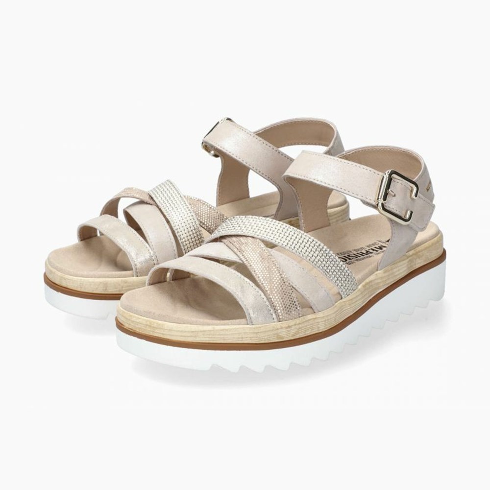 Mephisto Doria Sandaler Dame Sliver | DCSI-07138