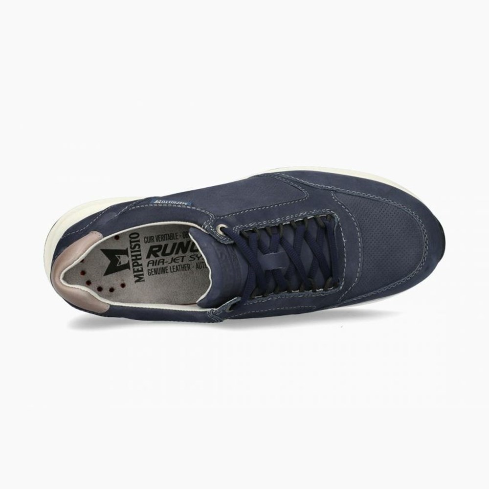 Mephisto Doyle Joggesko Herre Marineblå | VUDO-20563