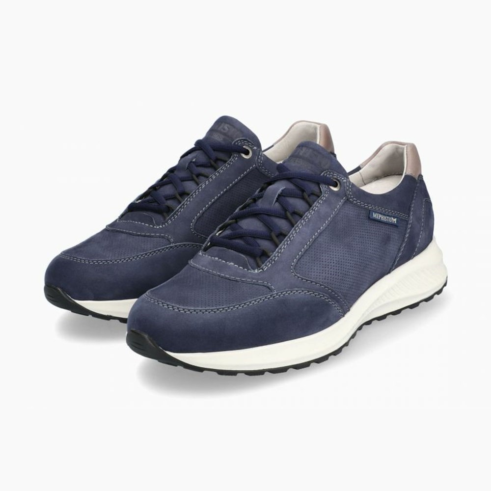 Mephisto Doyle Joggesko Herre Marineblå | VUDO-20563
