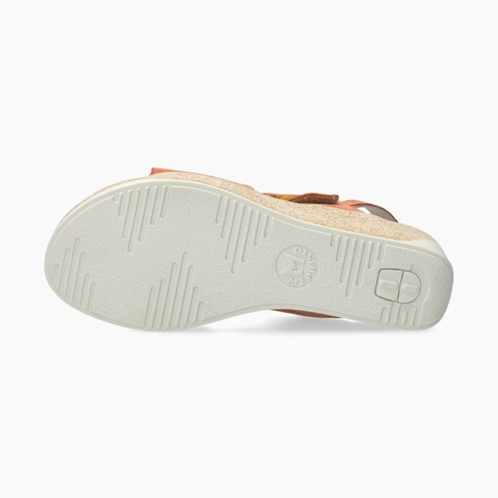 Mephisto Giulia Sandaler Dame Oransje | PMQH-61320