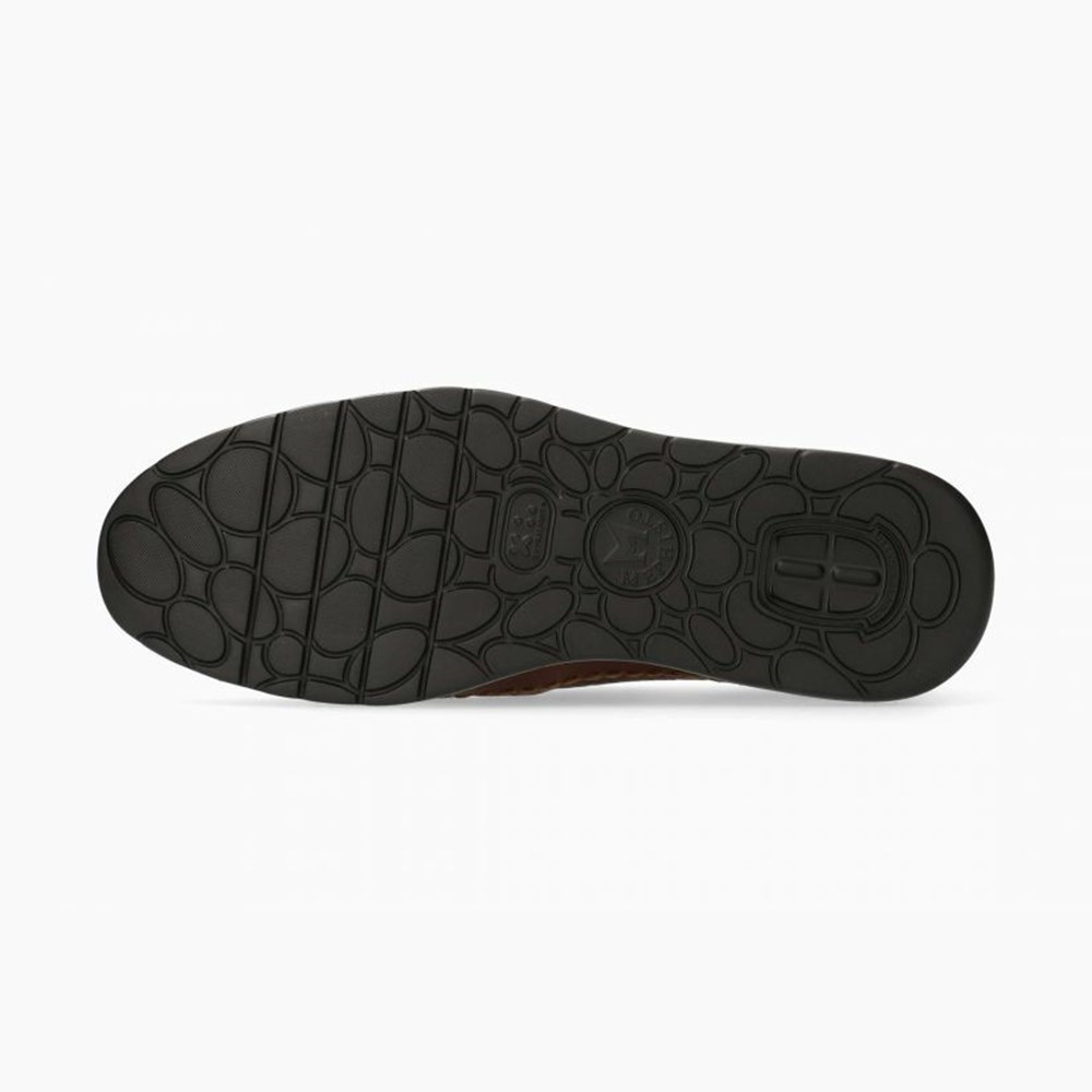 Mephisto Hadrian Perf Slip On Herre Brune | EBTF-56971