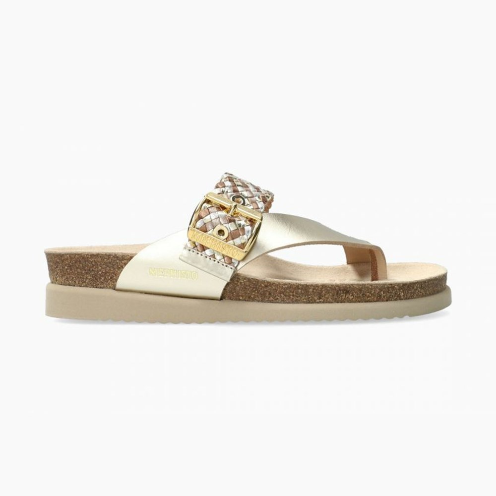 Mephisto Heike Twist Sandaler Dame Gull | RVGI-85049