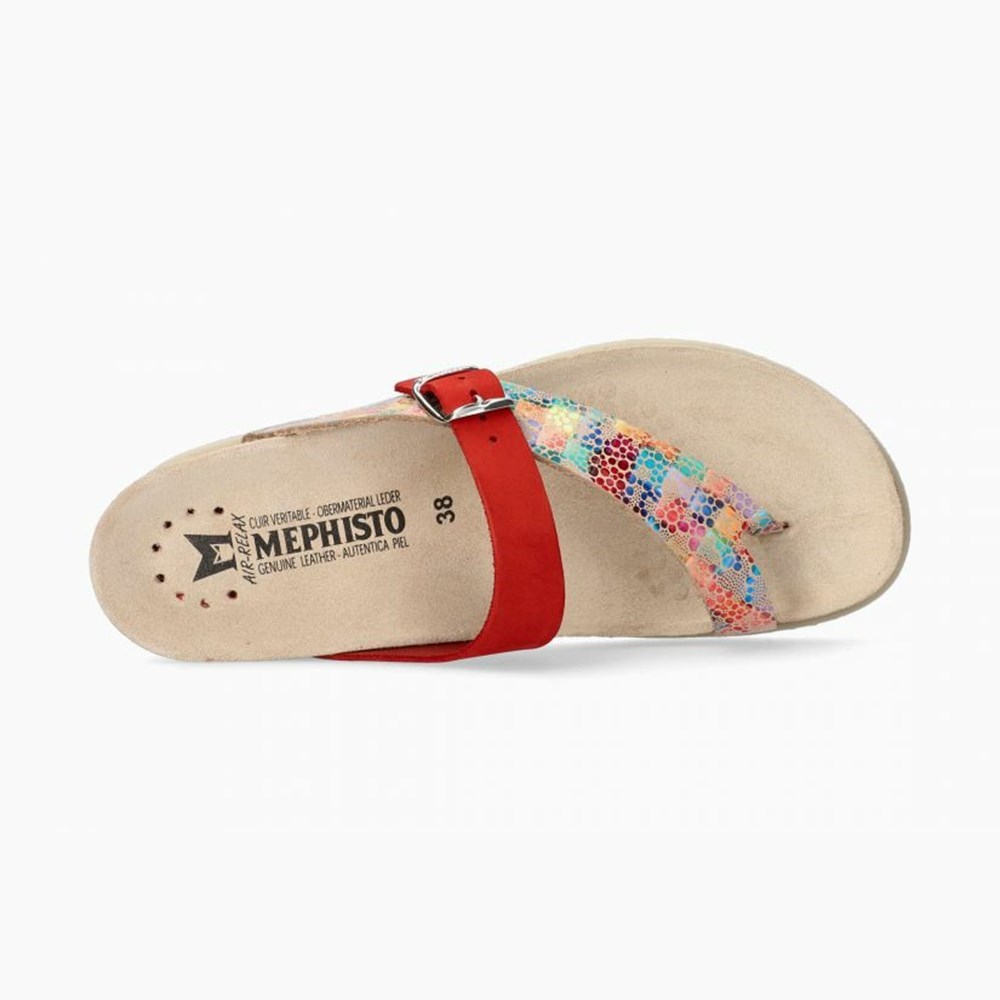 Mephisto Helen Mix Sandaler Dame Oransje | ZWEA-53908