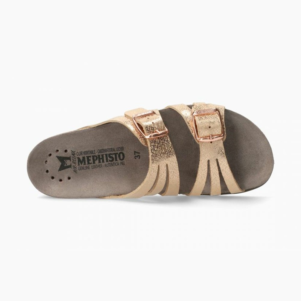 Mephisto Helisa Sandaler Dame Gull | ZWJS-93675