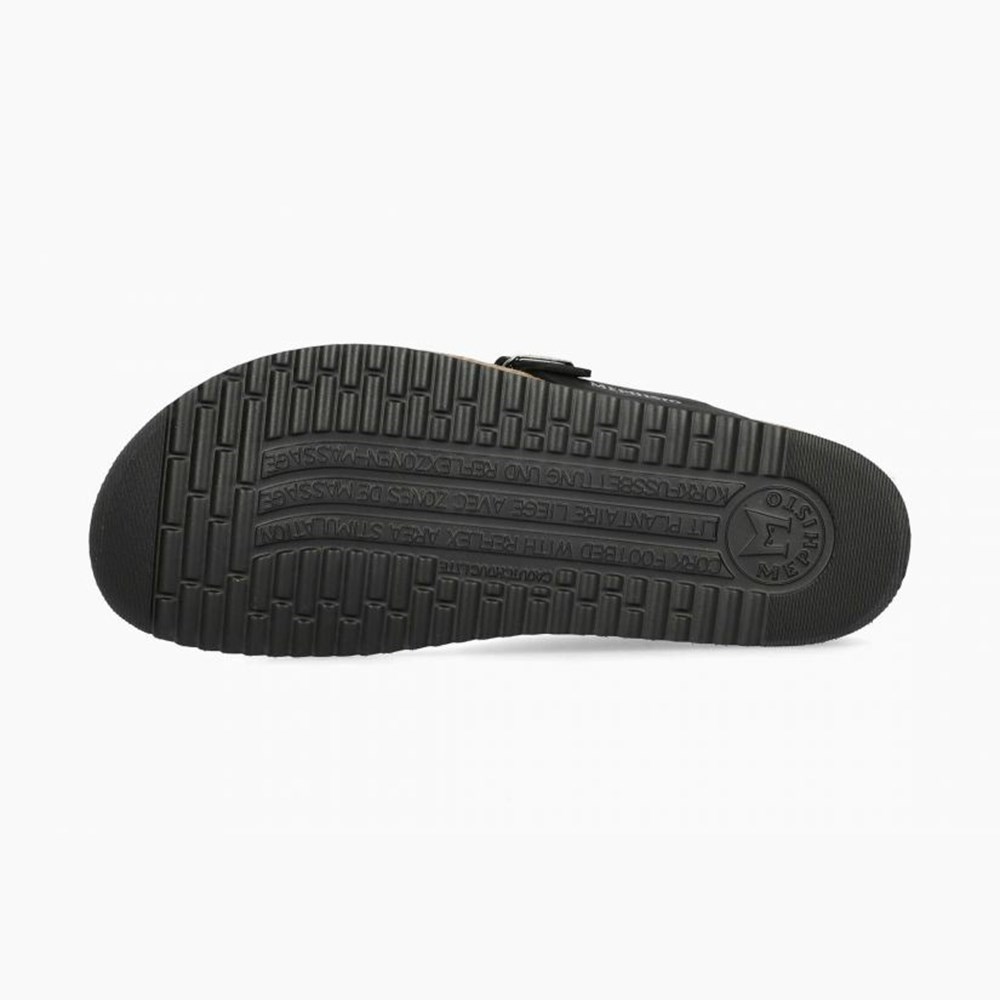 Mephisto Hella Spark Sandaler Dame Svarte | HXCO-05137