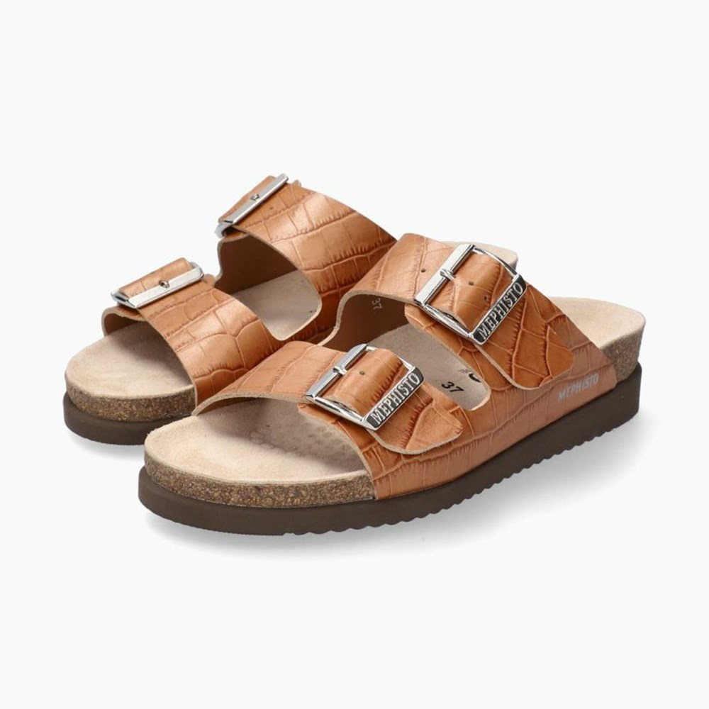 Mephisto Hester Sandaler Dame Oransje | NUBT-42873