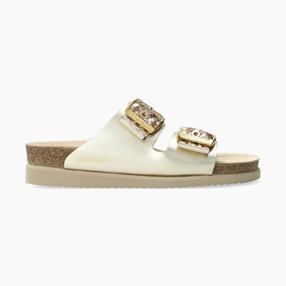 Mephisto Hester Twist Sandaler Dame Gull | AWFT-96134