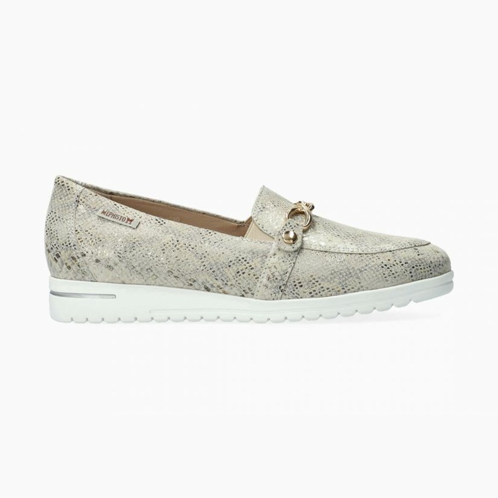 Mephisto Juliana Slip On Dame Beige | AOVE-69312
