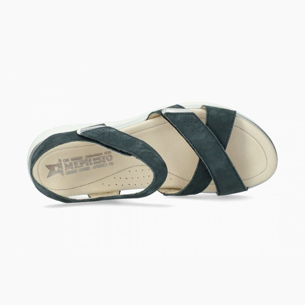 Mephisto Kristina Sandaler Dame Marineblå | AKIY-67312