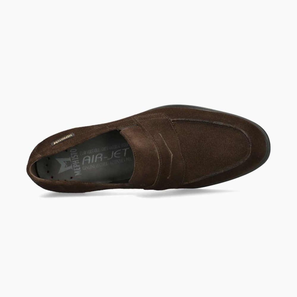 Mephisto Kurtis Slip On Herre Brune | OYIU-96240