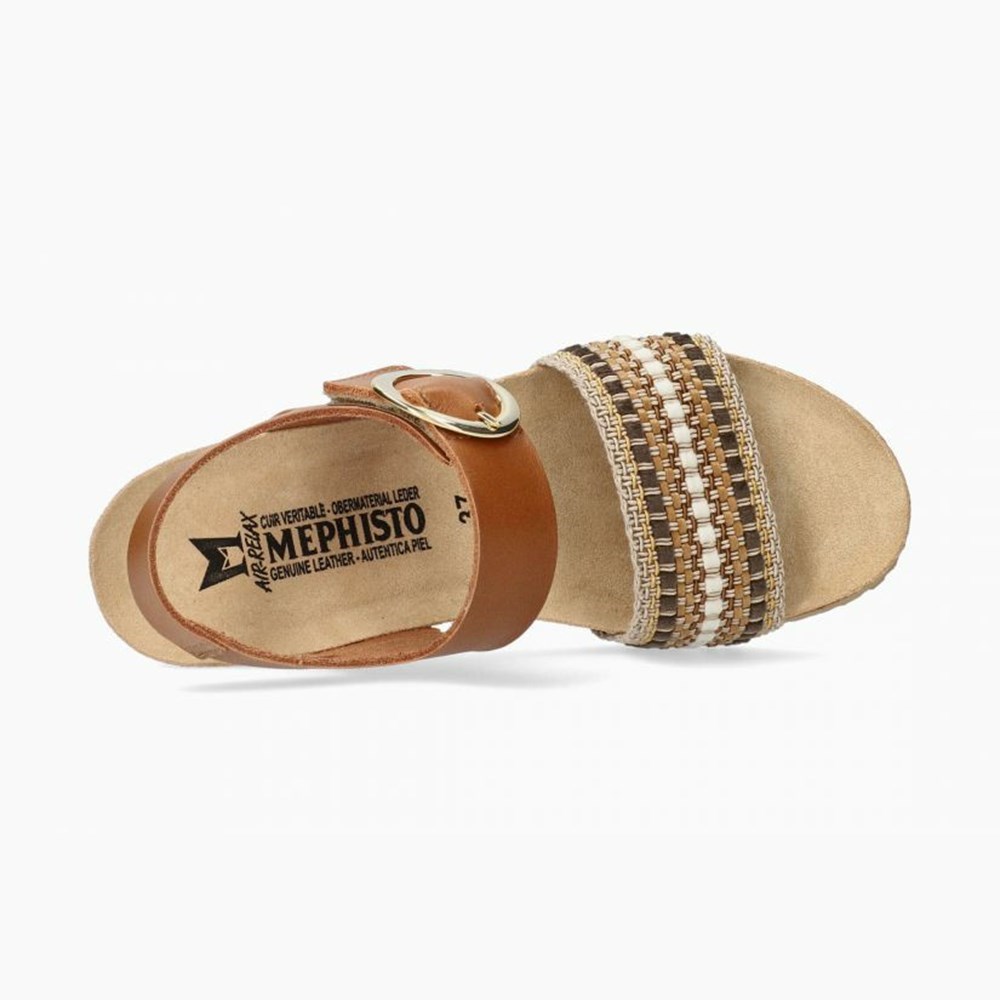 Mephisto Laure Sandaler Dame Brune | XDSL-16453