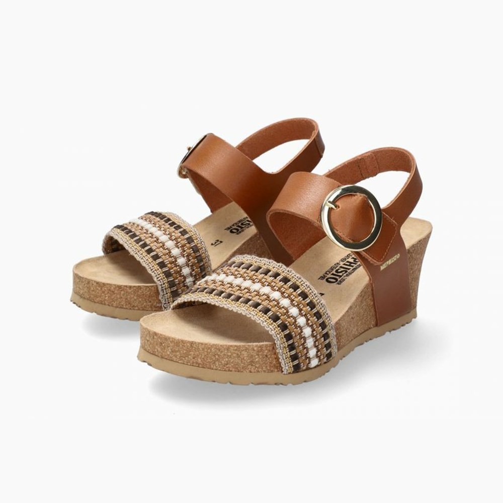Mephisto Laure Sandaler Dame Brune | XDSL-16453