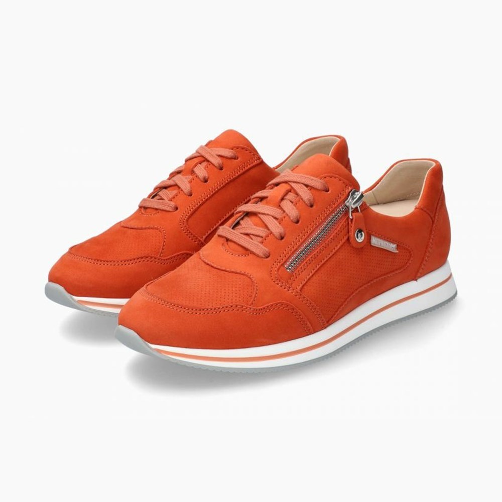 Mephisto Leenie Joggesko Dame Oransje | NGBS-10637