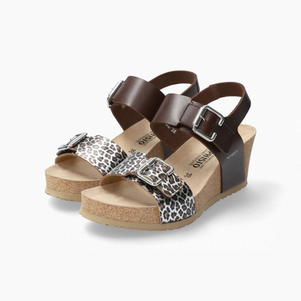 Mephisto Lissandra Sandaler Dame Brune | FEBL-20154
