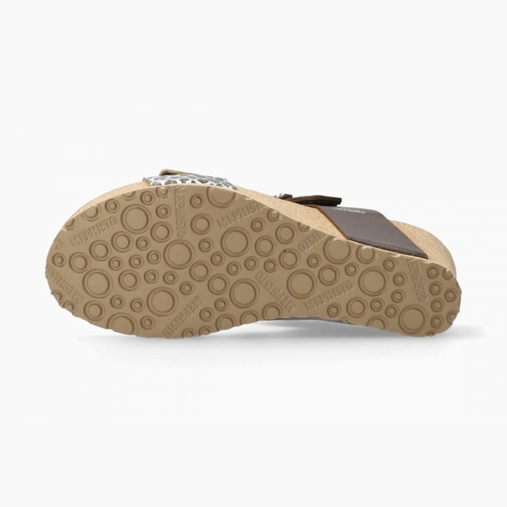 Mephisto Lissandra Sandaler Dame Brune | FEBL-20154
