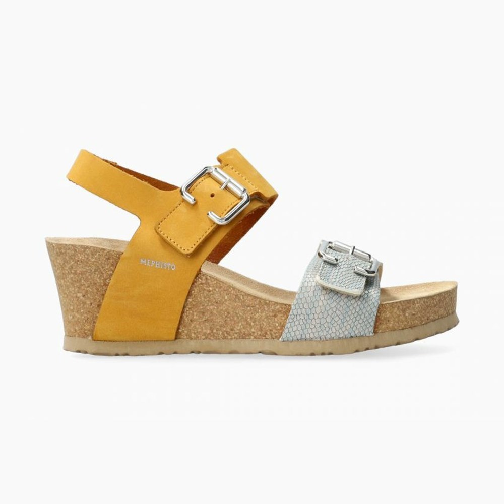 Mephisto Lissandra Sandaler Dame Gul | DVAR-19053