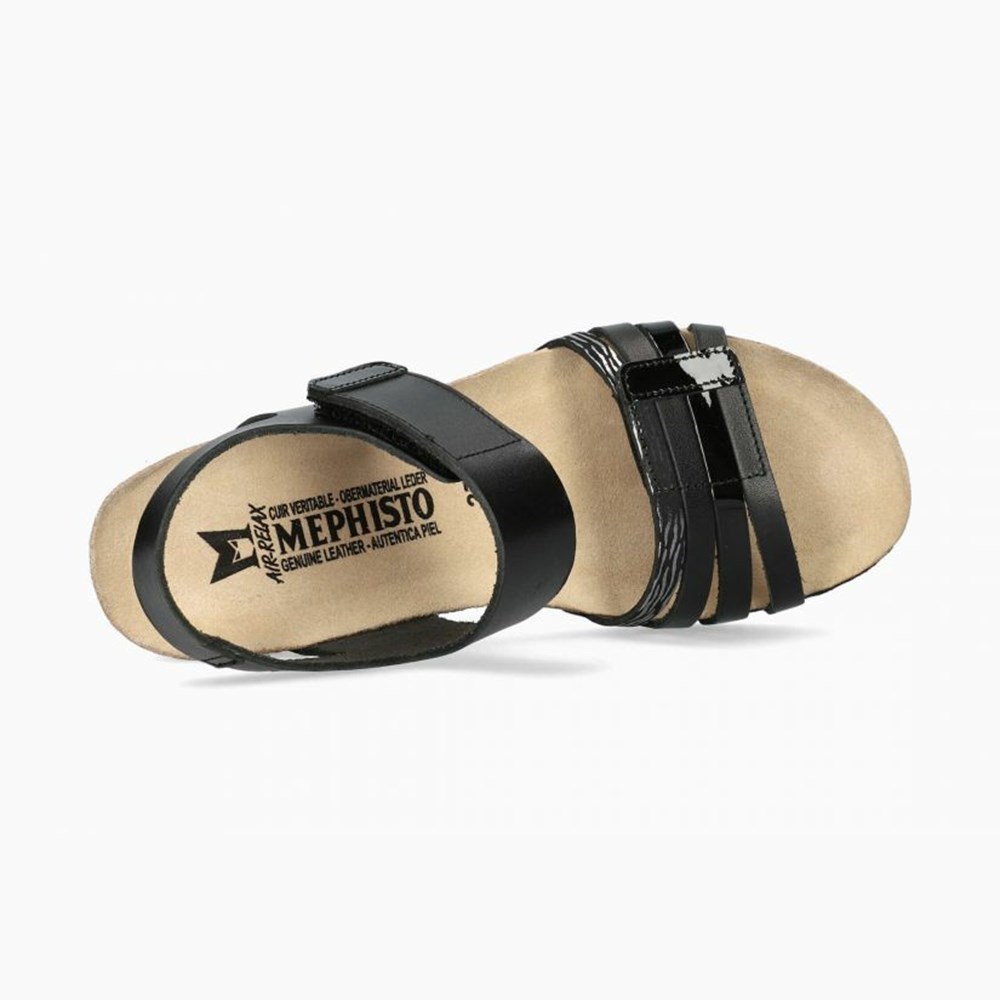 Mephisto Lucia Sandaler Dame Svarte | IYDZ-51324