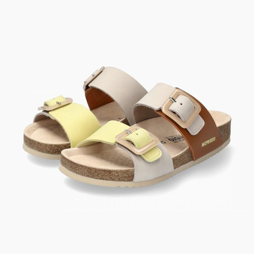 Mephisto Madison Sandaler Dame Brown/Beige | ZCXV-85124
