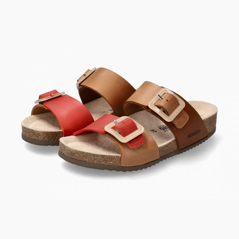 Mephisto Madison Sandaler Dame Brune | YNTD-03462