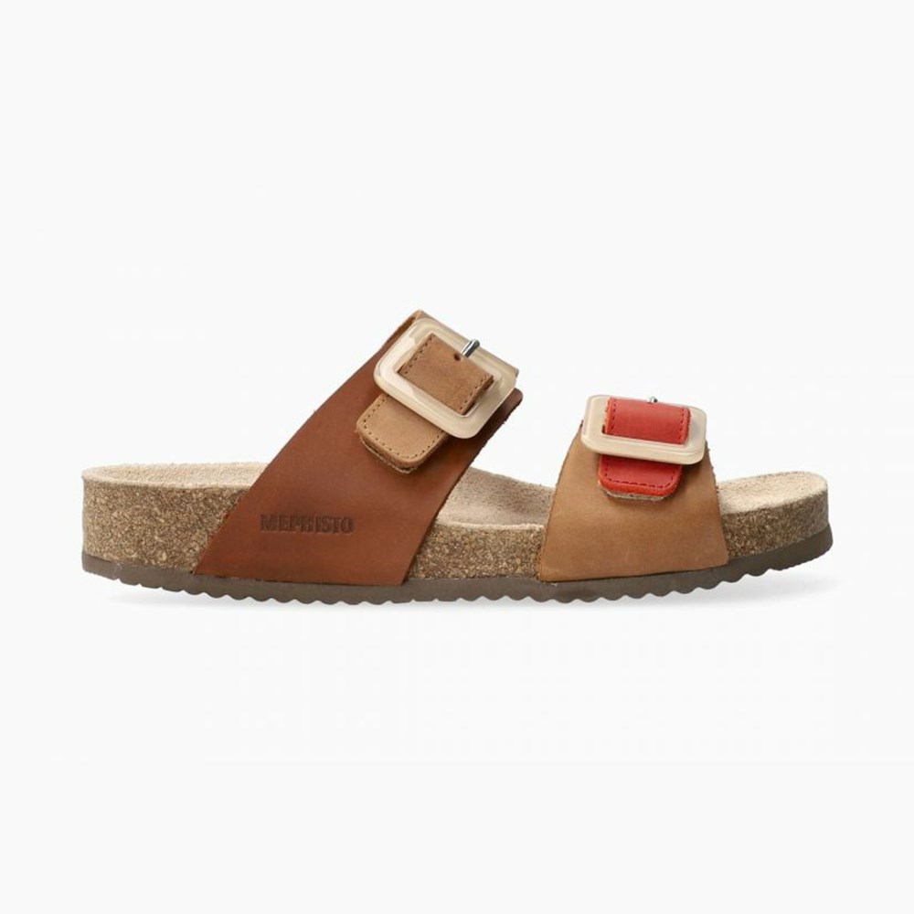 Mephisto Madison Sandaler Dame Brune | YNTD-03462