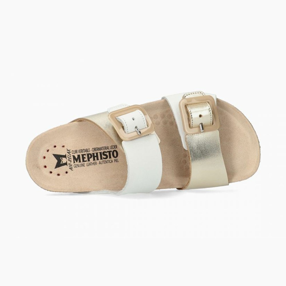 Mephisto Madison Sandaler Dame Sliver | XKHN-47321