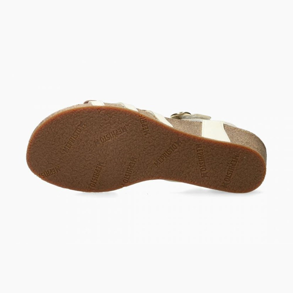 Mephisto Matilde Sandaler Dame Hvite | TBRW-42719