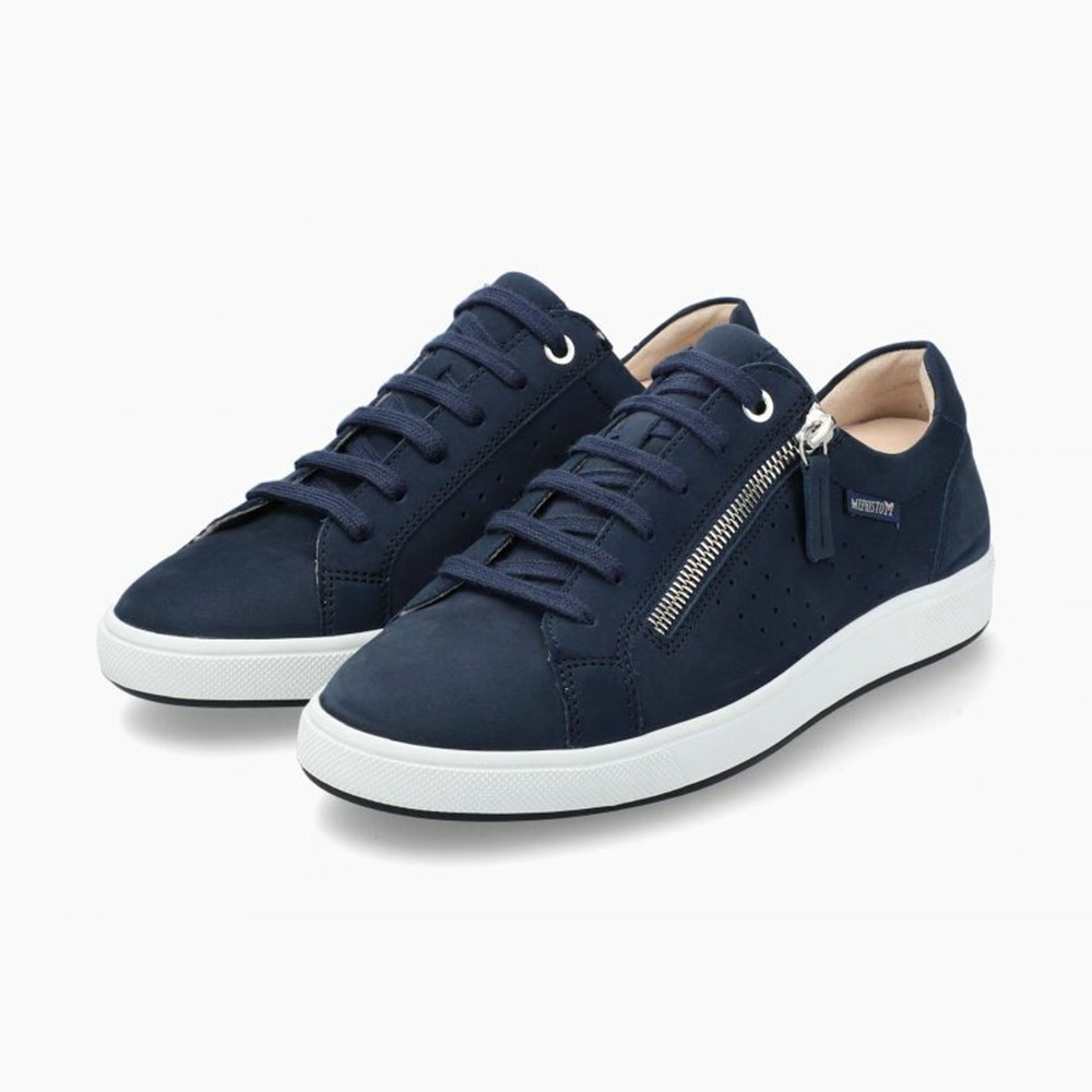 Mephisto Nikita Joggesko Dame Marineblå | JWID-43602