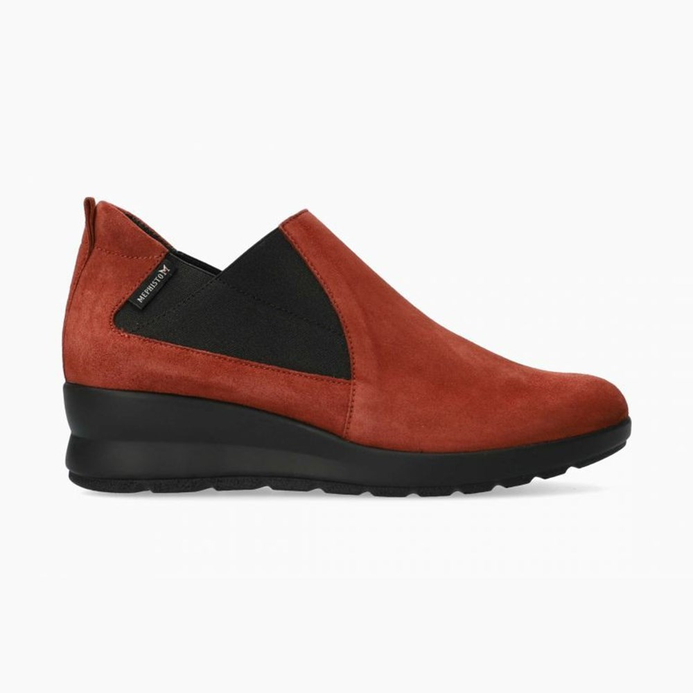 Mephisto Pavlova Slip On Dame Oransje | KBDL-53420