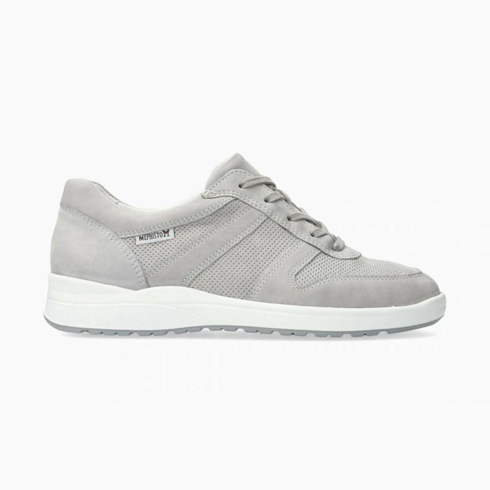 Mephisto Rebeca Perf Joggesko Dame Grå | UQIY-91378