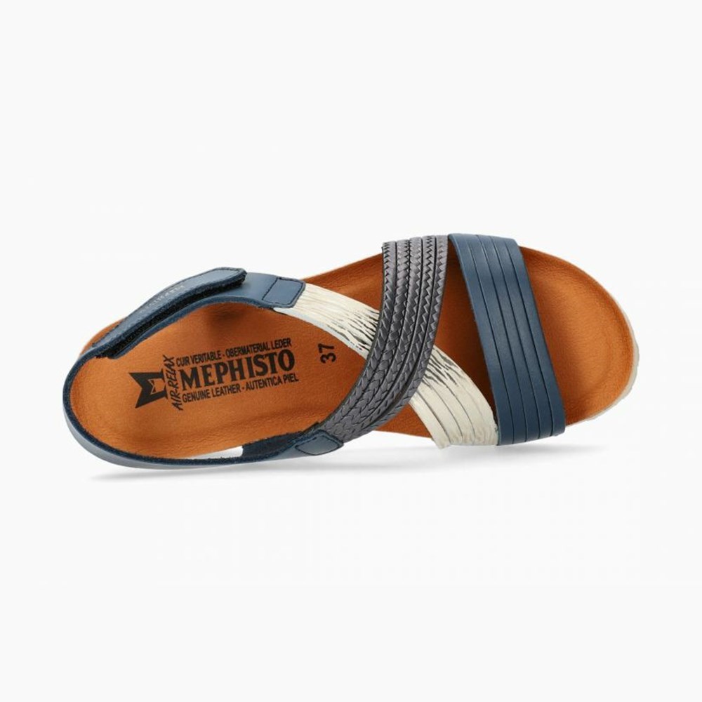 Mephisto Renza Sandaler Dame Marineblå | NISZ-54271