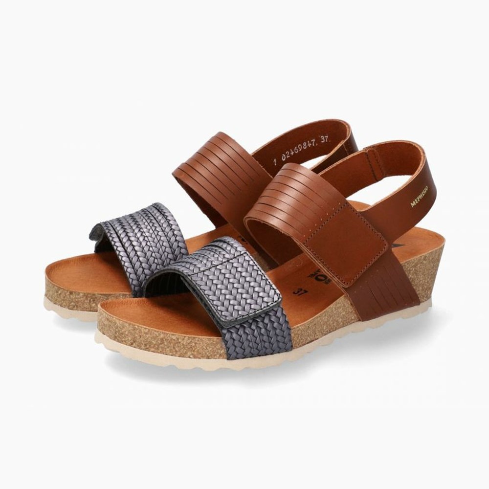 Mephisto Rosalia Sandaler Dame Brune | XVIS-70185