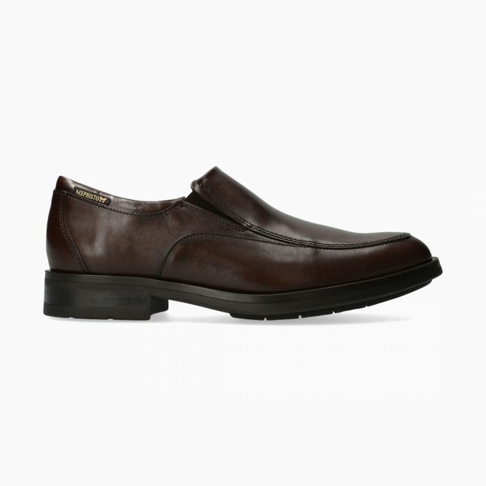 Mephisto Salvatore Slip On Herre Brune | ELYP-05987
