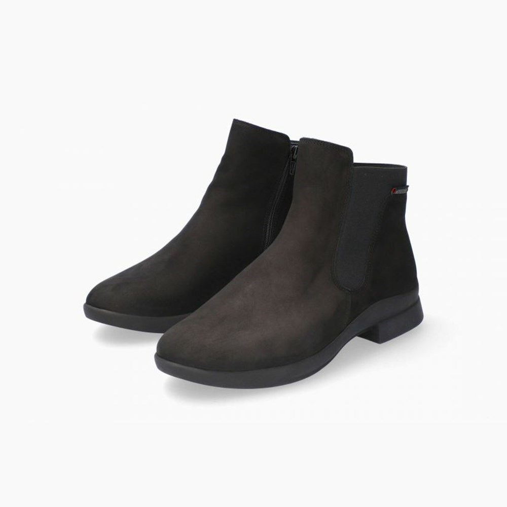 Mephisto Soria Ankelstøvletter Dame Svarte | FTDS-61307