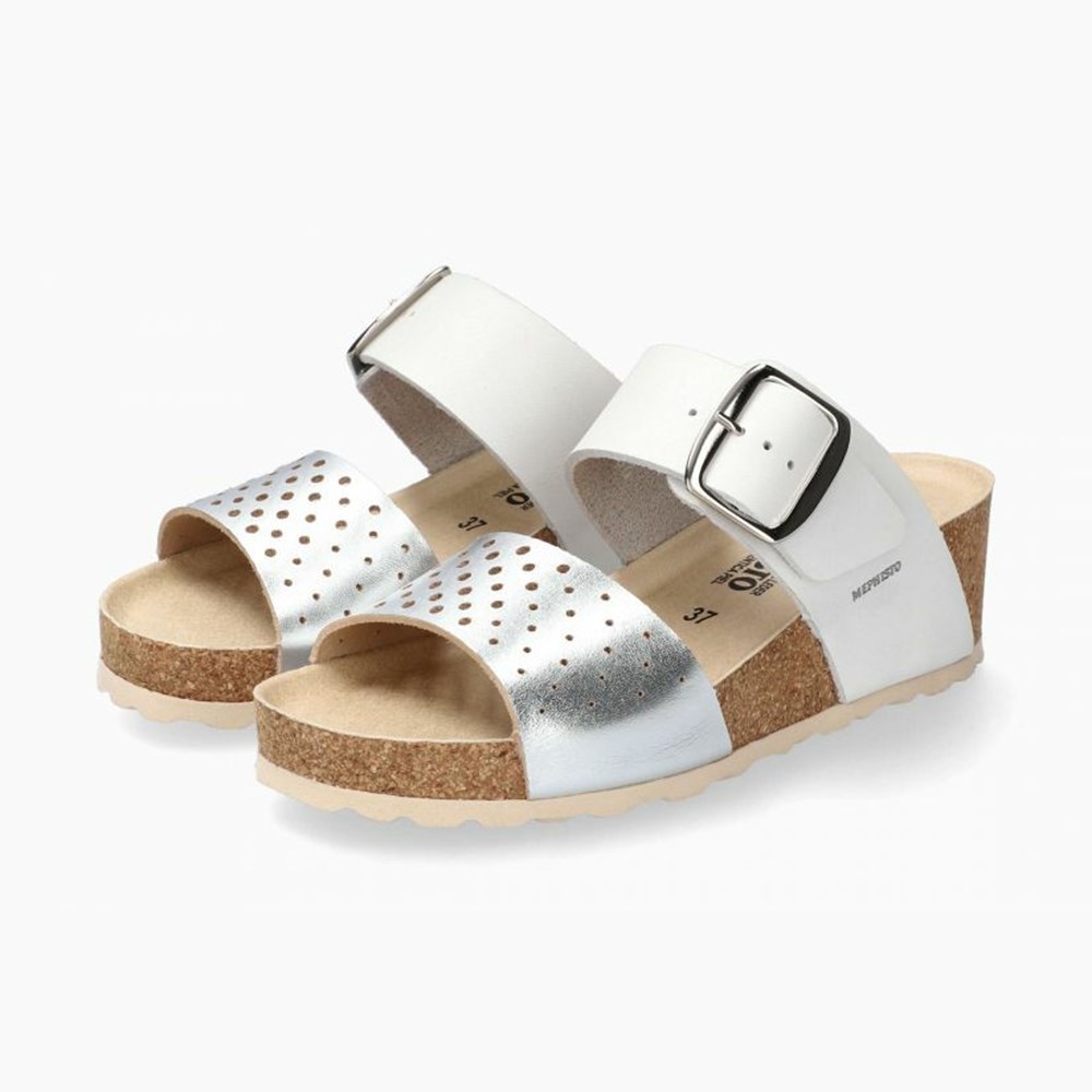 Mephisto Valencia Sandaler Dame Hvite | YPLF-09821