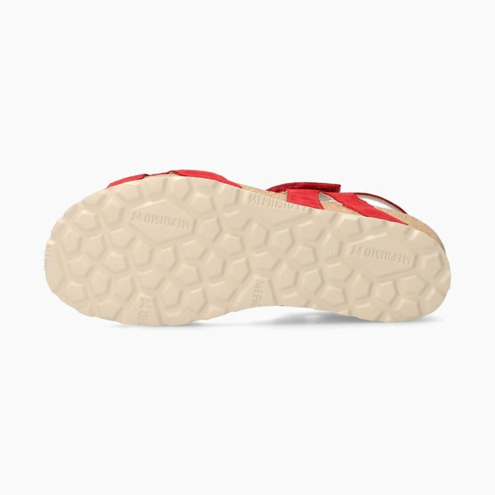 Mephisto Vic Spark Sandaler Dame Rød | BWHM-19532
