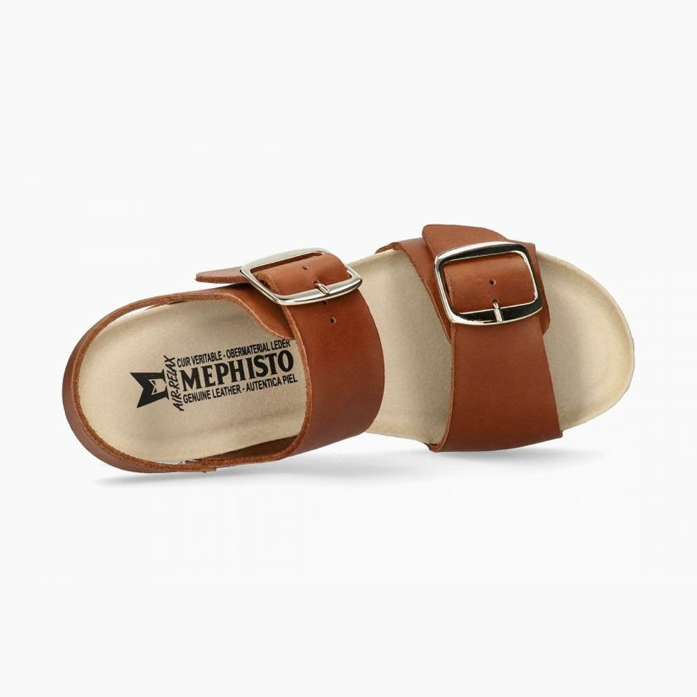 Mephisto Violett Sandaler Dame Brune | GVQA-64713