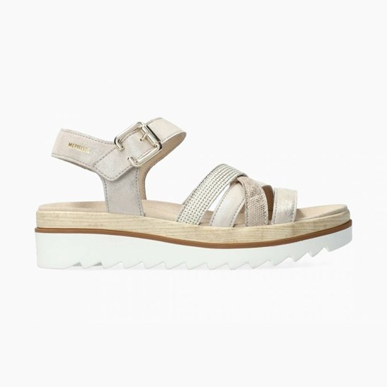 Mephisto Doria Sandaler Dame Sliver | DCSI-07138