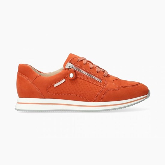 Mephisto Leenie Joggesko Dame Oransje | NGBS-10637